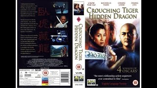 Original VHS Opening Crouching Tiger Hidden Dragon 2001 UK Rental Tape [upl. by Oiramat]