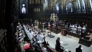 Sung Eucharist at Lincoln Cathedral [upl. by Lehcear]