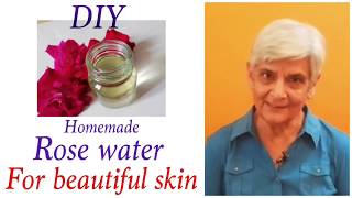 DIY homemade rose waterHow to make rose water at home घर पर गुलाबजल कैसे बनाएं [upl. by Hillari554]