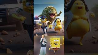 Spongebob patrick berlari di kejar durian seramshorts shortsvideo youtubeshorts [upl. by Profant30]