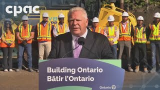 Premier Ford announces construction underway along entire Ontario Line – October 2 2024 [upl. by Simpson171]