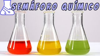 Semáforo Quimico Experimento Reacción Redox [upl. by Abrahan]