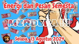 Energi dan Pesan Semesta Hari Ini Semua Zodiak Sabtu 17 Agustus 2024 🎉🎉 [upl. by Lindholm]