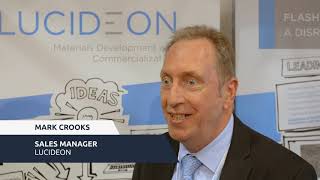 The Advanced Materials Show 2019 Interview Mark crooks Sales Manager Lucideon [upl. by Vivianne]