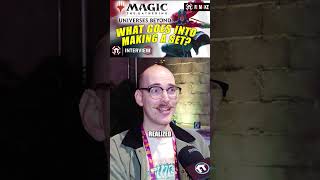 Designing A New MTG Set mtg magicthegathering interview [upl. by Royd]