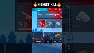 V badge player ne Highest kills ka record banaya last Tak deckhna – Garena free fire max shorts [upl. by Lednic648]