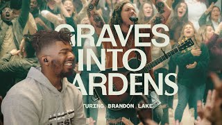 DTN Reacts Graves Into Gardens ft Brandon Lake  Live  Elevation Worship Patreon Request [upl. by Crandale]