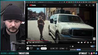 Tim Pool REACTS To New CIVIL WAR Movie Trailer 2024 Film Shows 2nd US CIVIL WAR [upl. by Ash]