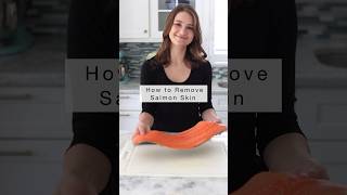 How To Remove Salmon Skin [upl. by Yentnuoc]