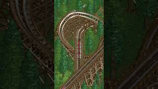 Into the Woods  An OpenRCT2 Roller Coaster shorts [upl. by Saeger745]