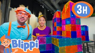 Blippi and Meekah Become COLOR DETECTIVES  More  Blippi and Meekah Best Friend Adventures [upl. by Rolecnahc]