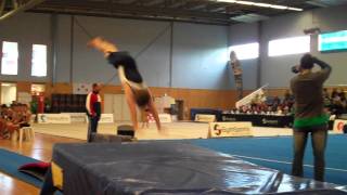 Caleb Rouse  Kerikeri High School competing in gymnastics [upl. by Naltiak]