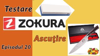 Testare piatră ascuţit Zokura 10006000 Ascuţire cuţit MRK Prestige [upl. by Edison]