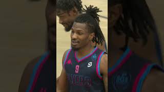 Keddy Johnson BEATS THE BUZZER from 34 court 🤯  Shorts [upl. by Afton417]