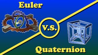 Euler vs Quaternion  Whats the difference [upl. by Bekelja]