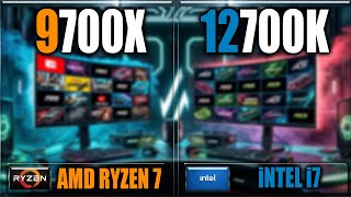 9700X vs 12700K Benchmarks  Tested in Games and Applications [upl. by Odnalro]