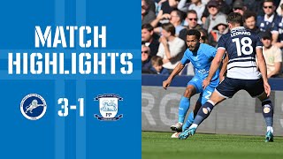 Highlights  Millwall 31 PNE [upl. by Donni]