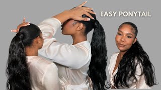 Beauty Supply Ponytail with Weave Ft ShakeNGo Pony Pro [upl. by Winni443]