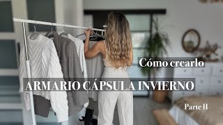 ARMARIO CÁPSULA INVIERNO Qué prendas necesitas Parte II [upl. by Giana100]