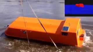 Lifeboat Righting of capsized boat [upl. by Leunad]