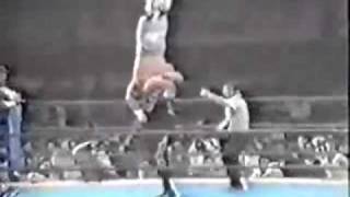 Bam Bam BigelowOwen Hart vs Pegasus KidSteve Williams 1 [upl. by Atiluap]