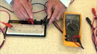 How to measure Voltage Resistance and Current with a Digital MultiMeter [upl. by Glovsky]