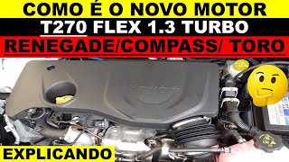 Renegade turbo conheça o motor T270 flex 13 Toro Compass explicação básica [upl. by Eniliuqcaj]