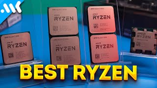 Choosing the best Ryzen CPU  AM4 and AM5 Processor Test [upl. by Yellas]