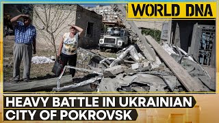 RussiaUkraine war Russia claims territorial gains in eastern Donetsk region  World DNA  WION [upl. by Atsirhcal67]