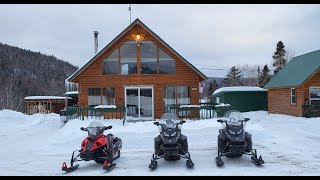 EXPÉDITION MOTONEIGE AU SAGUENAY QUÉBEC 550km en 3 jours [upl. by Anirret]