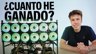 Una Semana Minando Criptomonedas Con Mi Rig [upl. by Anatol]