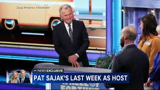 Pat Sajak reflects on 41 years on Wheel of Fortune ahead of final week as host [upl. by Amihsat]