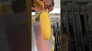 easiest way to cut corn [upl. by Anidan]