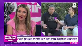 Willy sufre violenta encerrona y lo golpean con combo de acero  Hay Que Decirlo  Canal 13 [upl. by Buonomo]