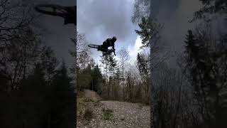 BIG jumps  BIG style at DYFI Bike Park 🇬🇧 looseriders freeride mtb mountainbike dyfi mtblife [upl. by Wendt]