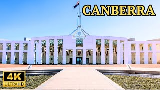 CANBERRA Parliament House Australia  ACT  INSIDE TOUR  4K [upl. by Drazze]