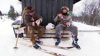 Thomas og Harald går Birken på med utstyr fra 1100tallet Senkveld Classics [upl. by Lesak]