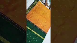 Thirubuvanam pure silk sarees one side border mob  9790525353 7397193009 shortvideofor more detail [upl. by Ycaj]