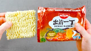 4 Ideas Using Ramen Noodles You Havent Seen Yet [upl. by Jilleen]