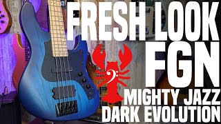 Fujigen FGN Mighty Jazz Dark Evolution  FGN is Leveling Up the Jazz Bass  LowEndLobster Fresh Look [upl. by Doss434]