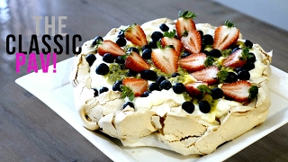 How to make a classic Pavlova  Bake Bites [upl. by Ycnuahc]