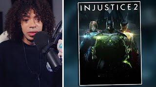 First Time Reacting To ALL Injustice 2 CutscenesStory Full Movie [upl. by Okoyik]