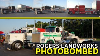 Rogers Landworks Photobombed by Rollin Transport amp KD Transport [upl. by Chouest]