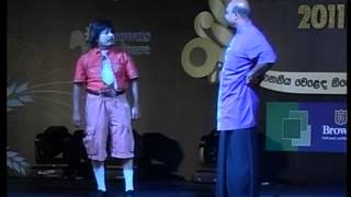 giriraj with priyantha comedy act part 02 [upl. by Ahcurb]