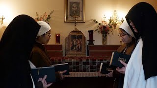 Carmelite Nuns of the Holy Face of Jesus Rosary Procession [upl. by Dorena]