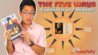 Explaining St Thomas Aquinas’ Five Ways in 7 minutes [upl. by Eisak]