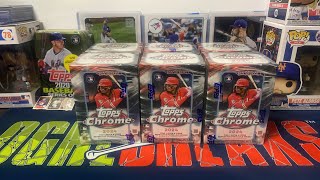 Baseball Break 293 6 Blaster Boxes Of 2024 Topps Chrome De La Cruz to 150 [upl. by Elocim101]