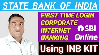 How to Activate Sbi Current Account Net Banking  SBI Corporate Internet Banking First Time Login [upl. by Akim]