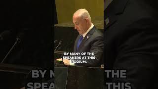 Netanyahu at UN quotI Came to Speak Truthquot [upl. by Dustin]