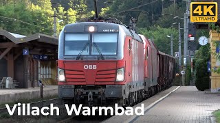 Österreichisch Züge Vlog 171  Villach Warmbad Bahnhof 07092023 [upl. by Eetsud238]